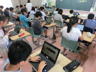 社会科　末広小学校