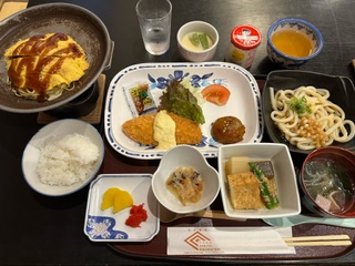 夕食