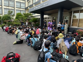 ホテル到着
