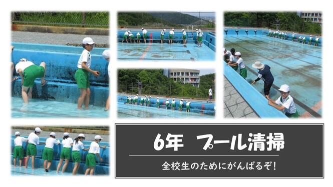 プール清掃