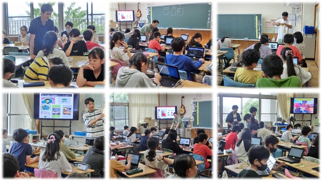 関西学院大学出前授業の様子