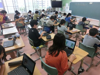 社会科　末広小学校