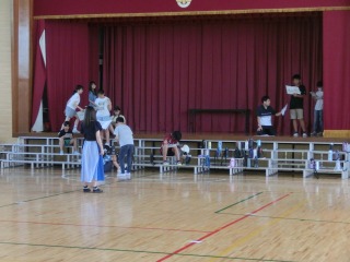 平和集会練習