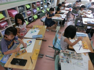 図工　末広小学校