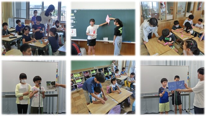 折り鶴集会の様子