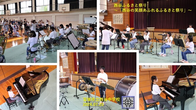 ふるさと祭りの様子