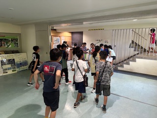 5年生　自然学校　1日目　館内オリエンテーション