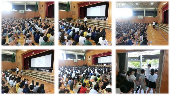 サイバー犯罪対策講演会の様子