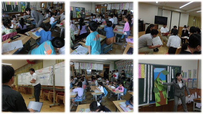 全校研究会の様子