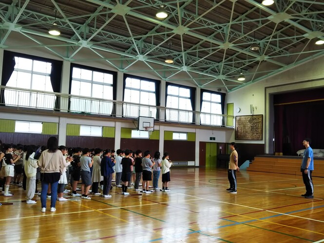 迎える会練習