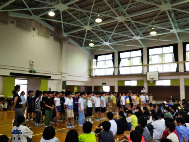 音読集会