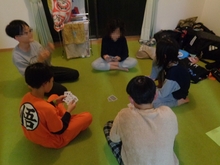 夕食後