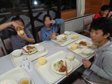 夕食