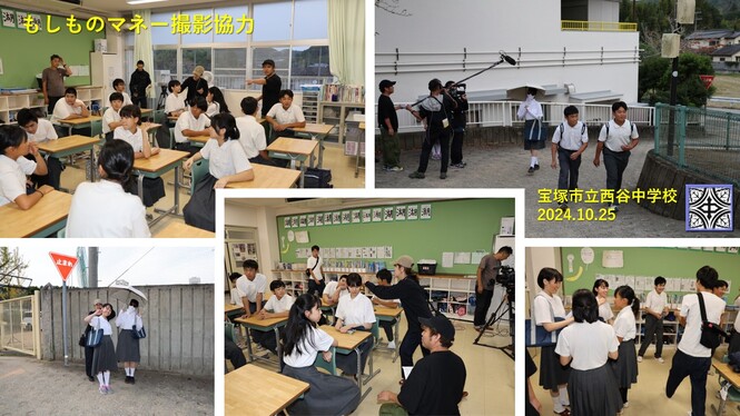 撮影の様子
