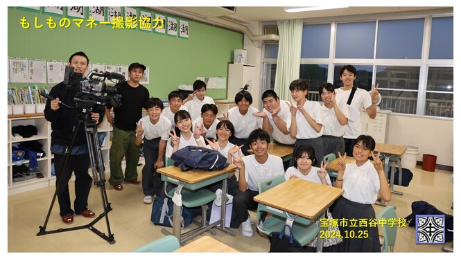 撮影の様子