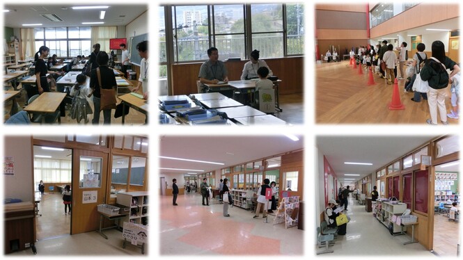 就学時健康診断の様子