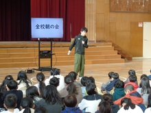 全校朝の会