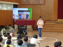 全校朝の会