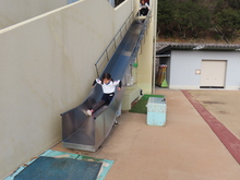 避難滑り台