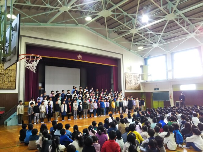 音読集会
