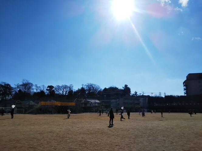 1月11日たこあげ大会