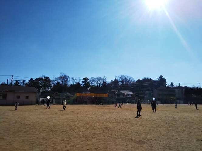 1月11日たこあげ大会