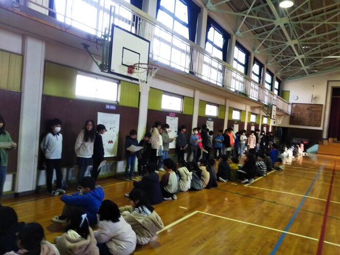 自然学校学習会の様子