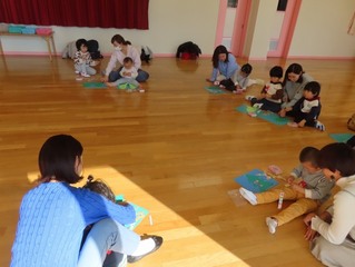 ぱんだ組の親子の写真