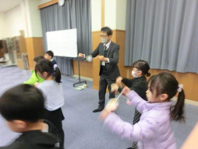 紙こままわし