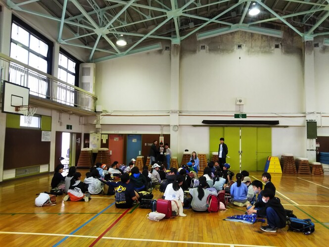 地区児童会の様子