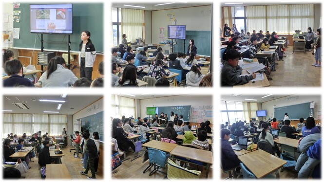 授業参観の様子