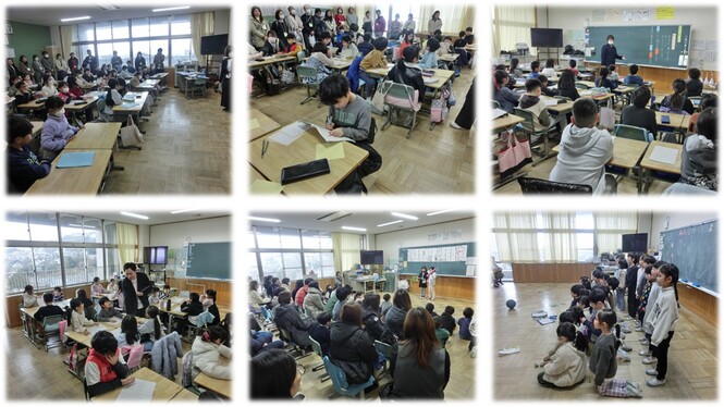 授業参観の様子