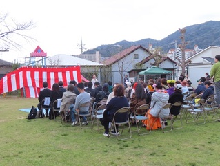 お花見会の写真
