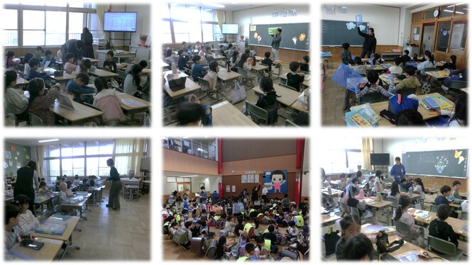 1年生の学級開きの様子