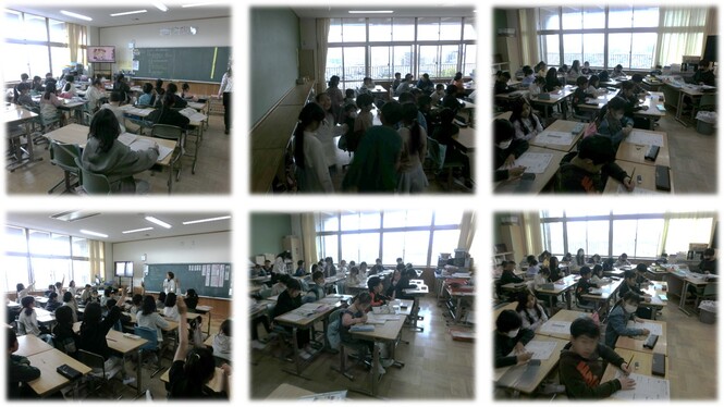 4年生の学校生活の様子