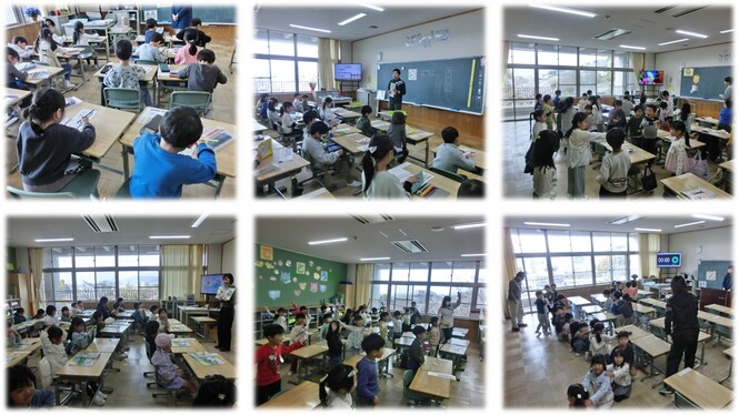 1年生の学校生活の様子