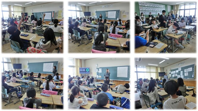 参観懇談会の様子