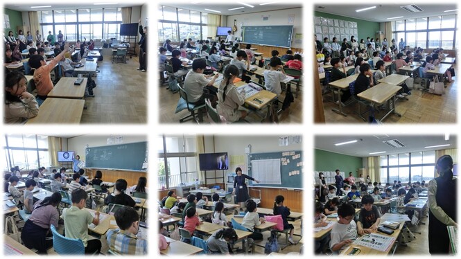 参観懇談会の様子