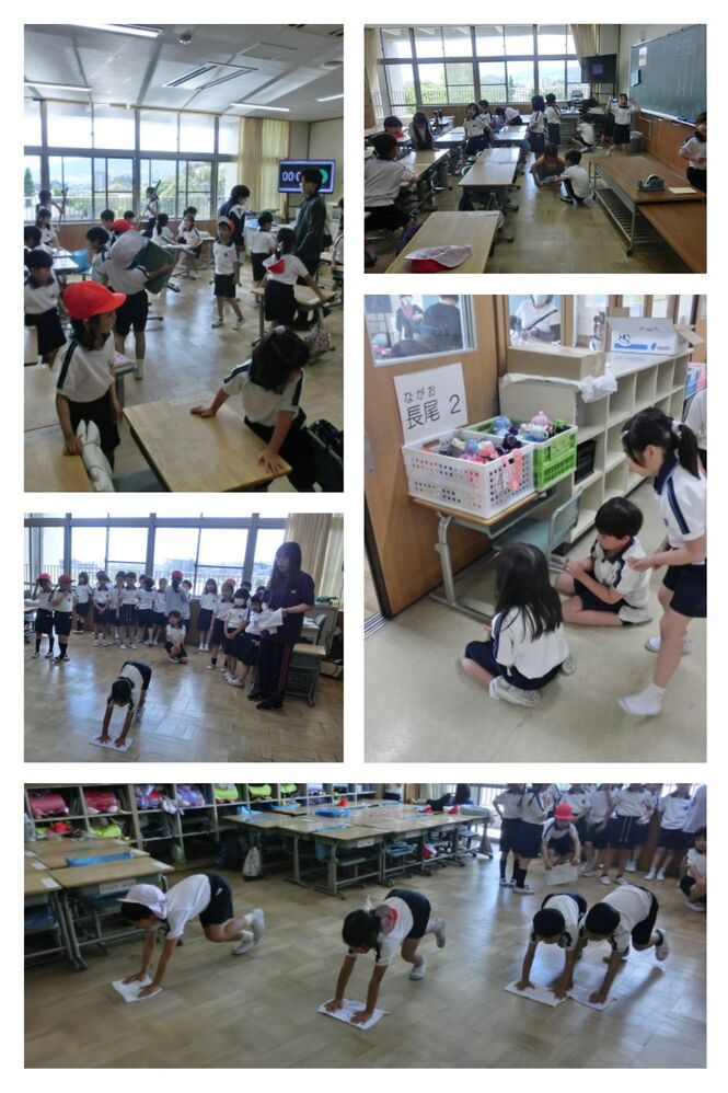 はじめての掃除の様子