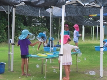 水遊び