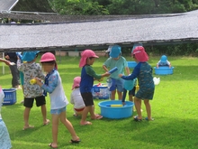 水遊び