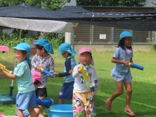 水遊び
