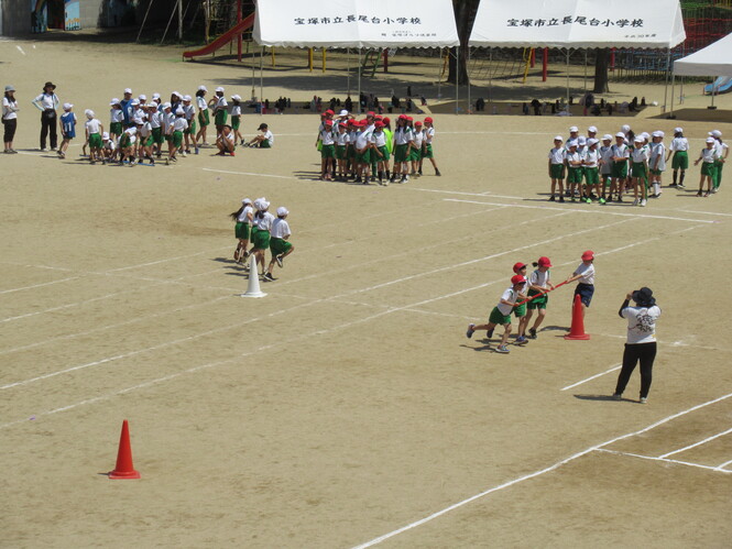 運動会リハーサル