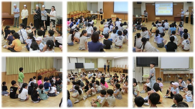 子ども人権教室の様子