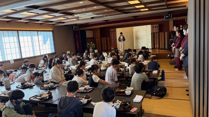 朝ごはんの様子