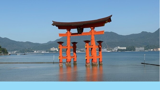 厳島神社の大鳥居