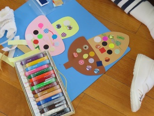 子どもたちが作った作品1