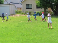 プール遊び