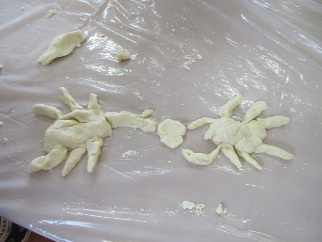 子どもたちが作った作品