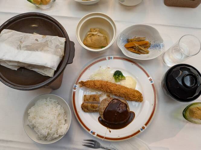 夕食